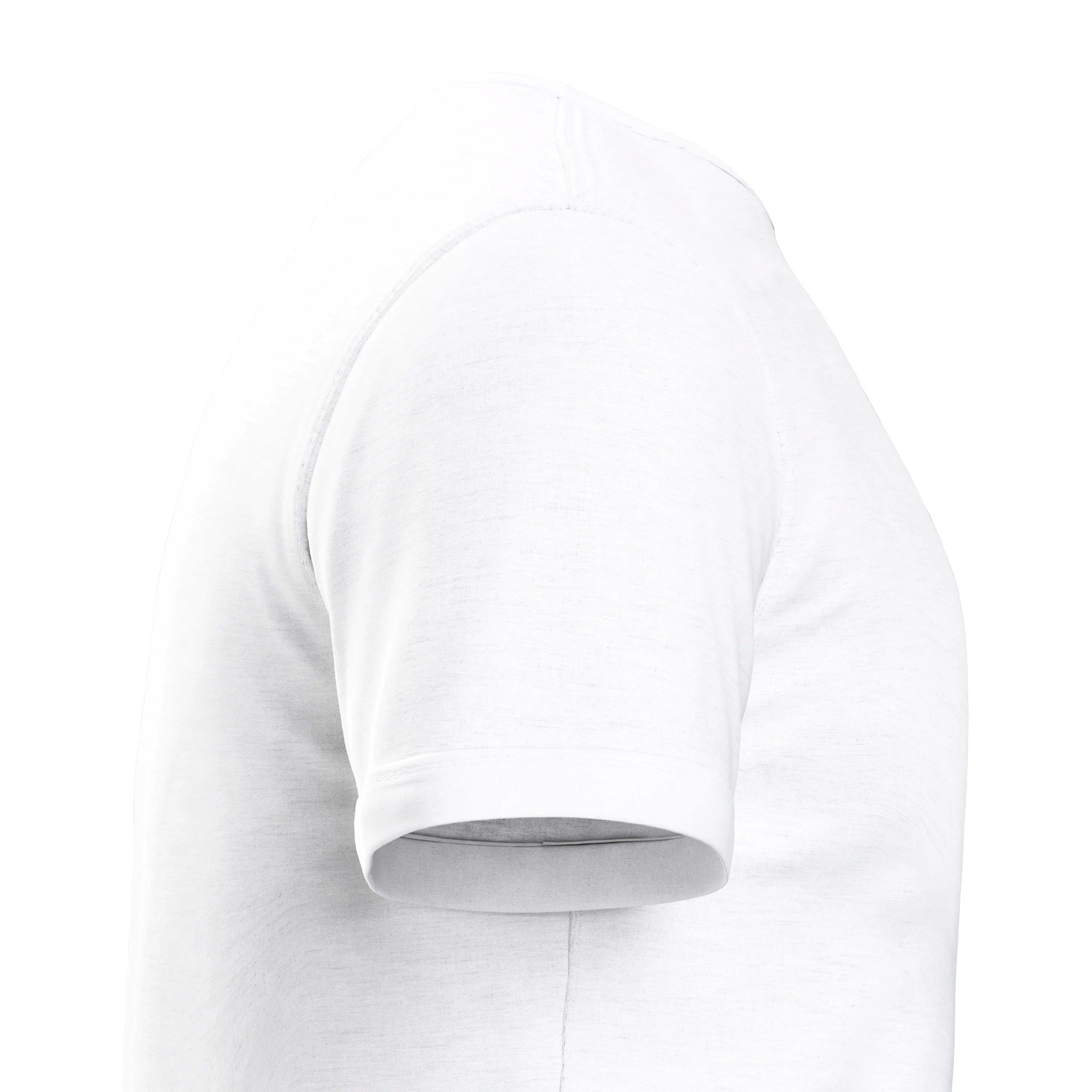 VMAZ Signature Tee - Iconic Black Logo on White Heavyweight Cotton T-Shirt - VMAZ