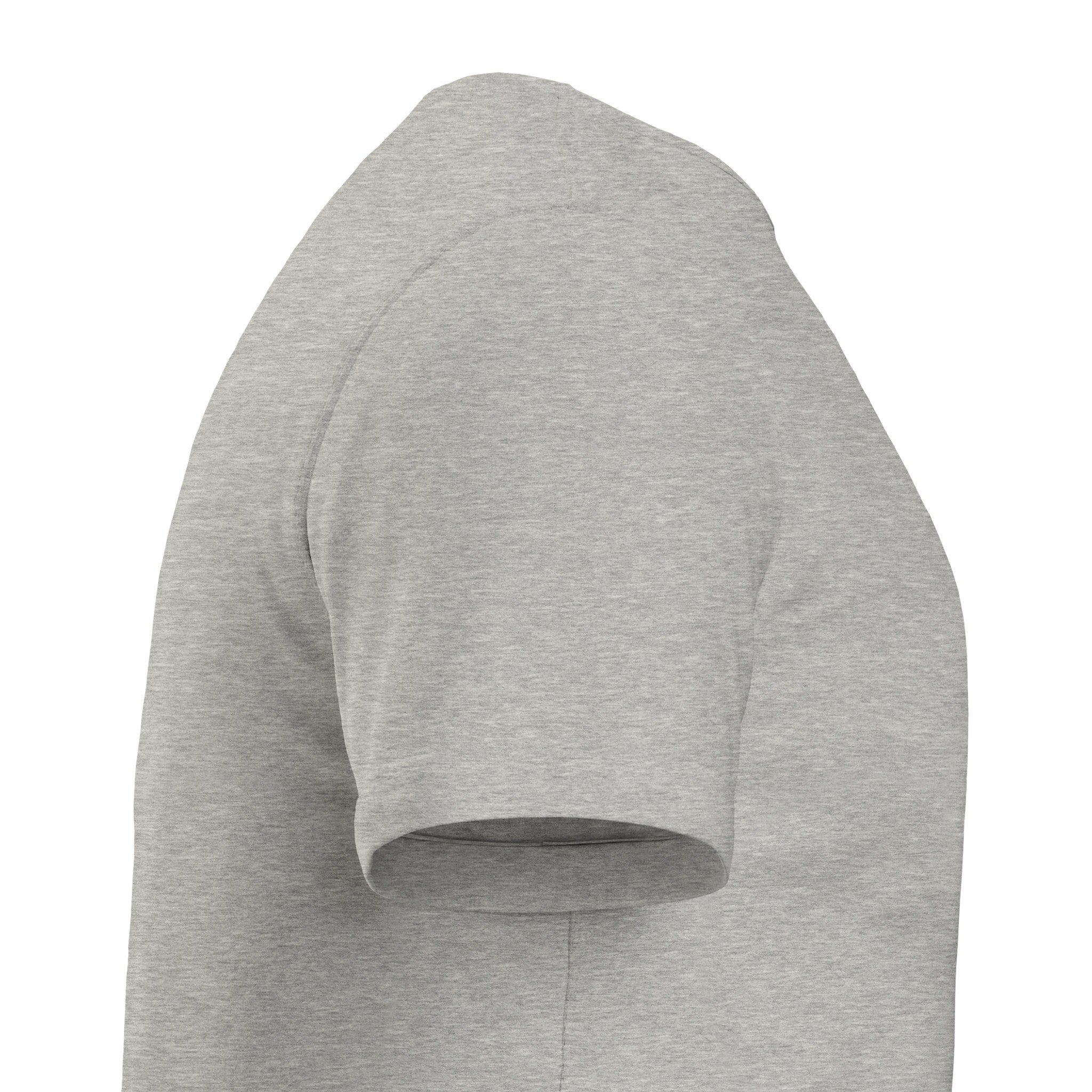 Urban Ash VMAZ Gray T-Shirt – Durable Cotton with Bold Black Logo - VMAZ