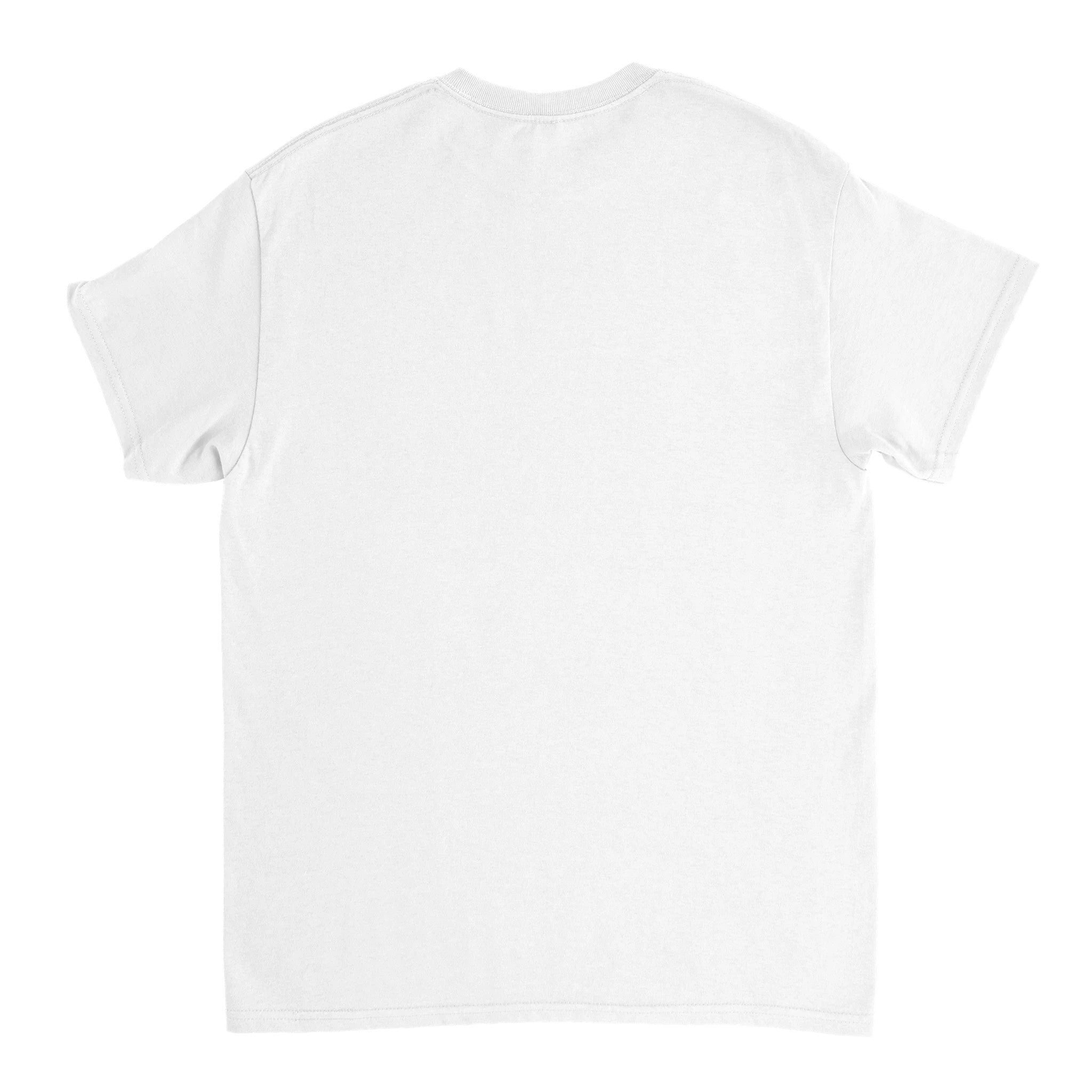 VMAZ Signature Tee - Iconic Black Logo on White Heavyweight Cotton T-Shirt - VMAZ