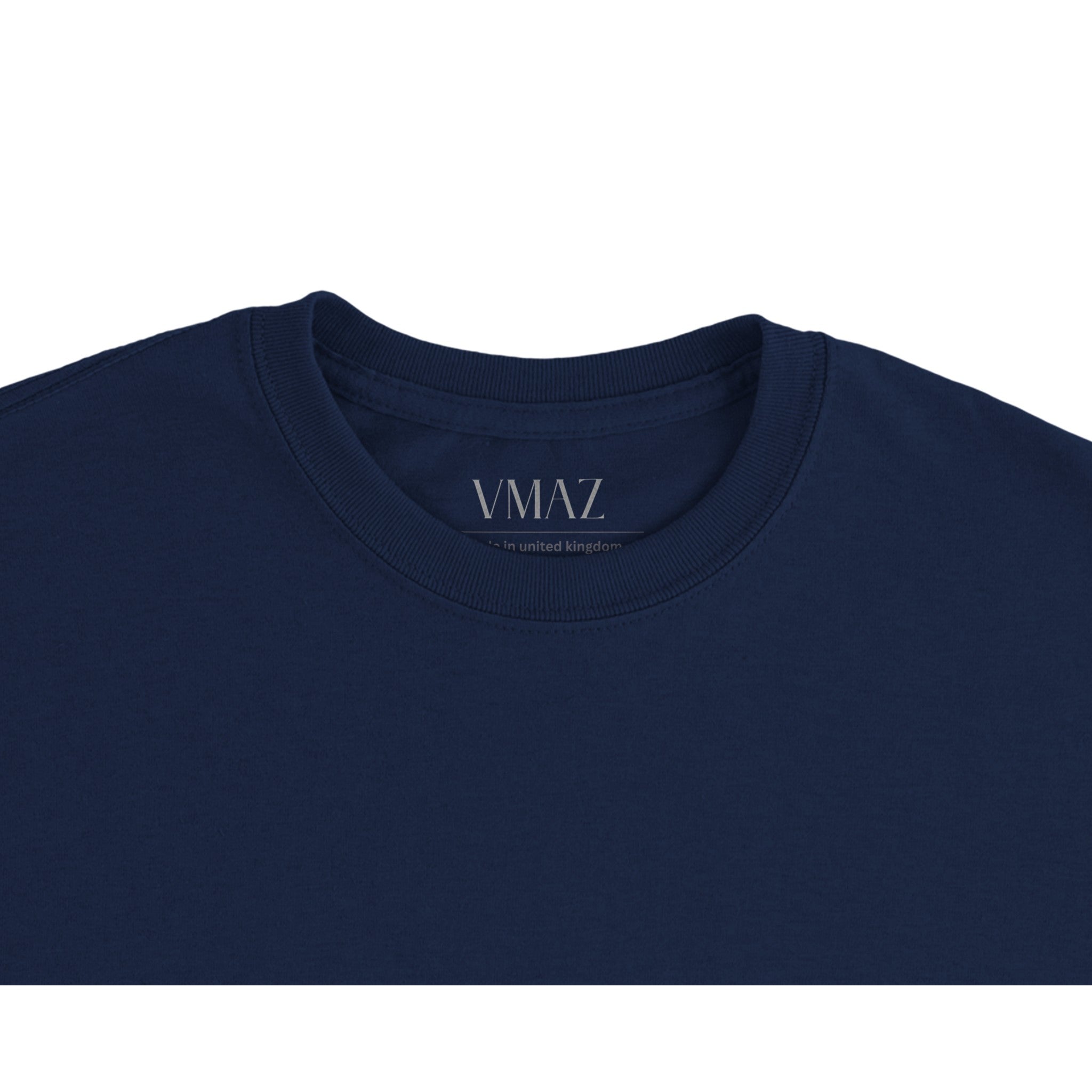 VMAZ Ocean Core Navy x Grey Logo Tee - VMAZ