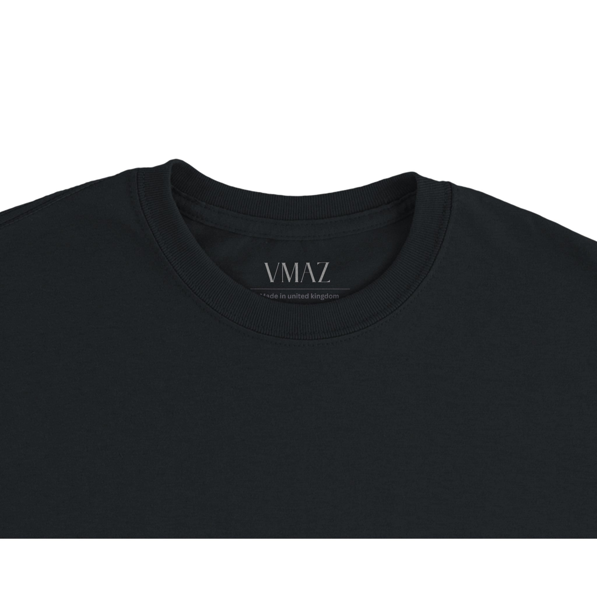 Midnight Fade VMAZ Black T-Shirt –  Grey Print - VMAZ