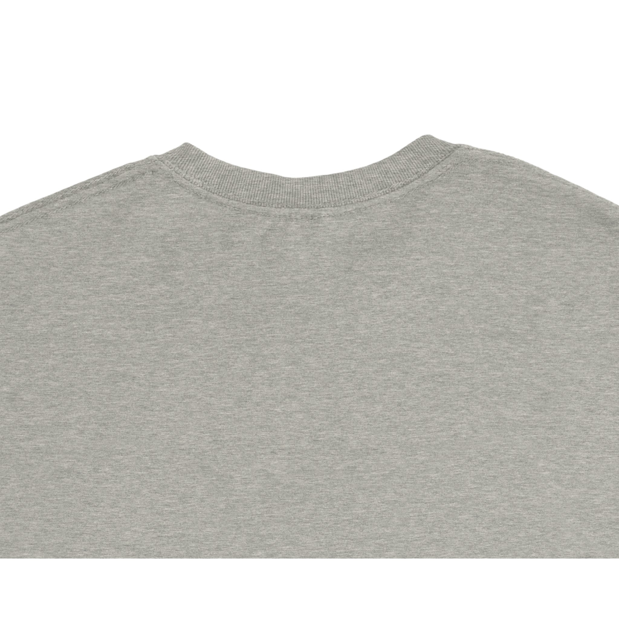 Urban Ash VMAZ Gray T-Shirt – Durable Cotton with Bold Black Logo - VMAZ