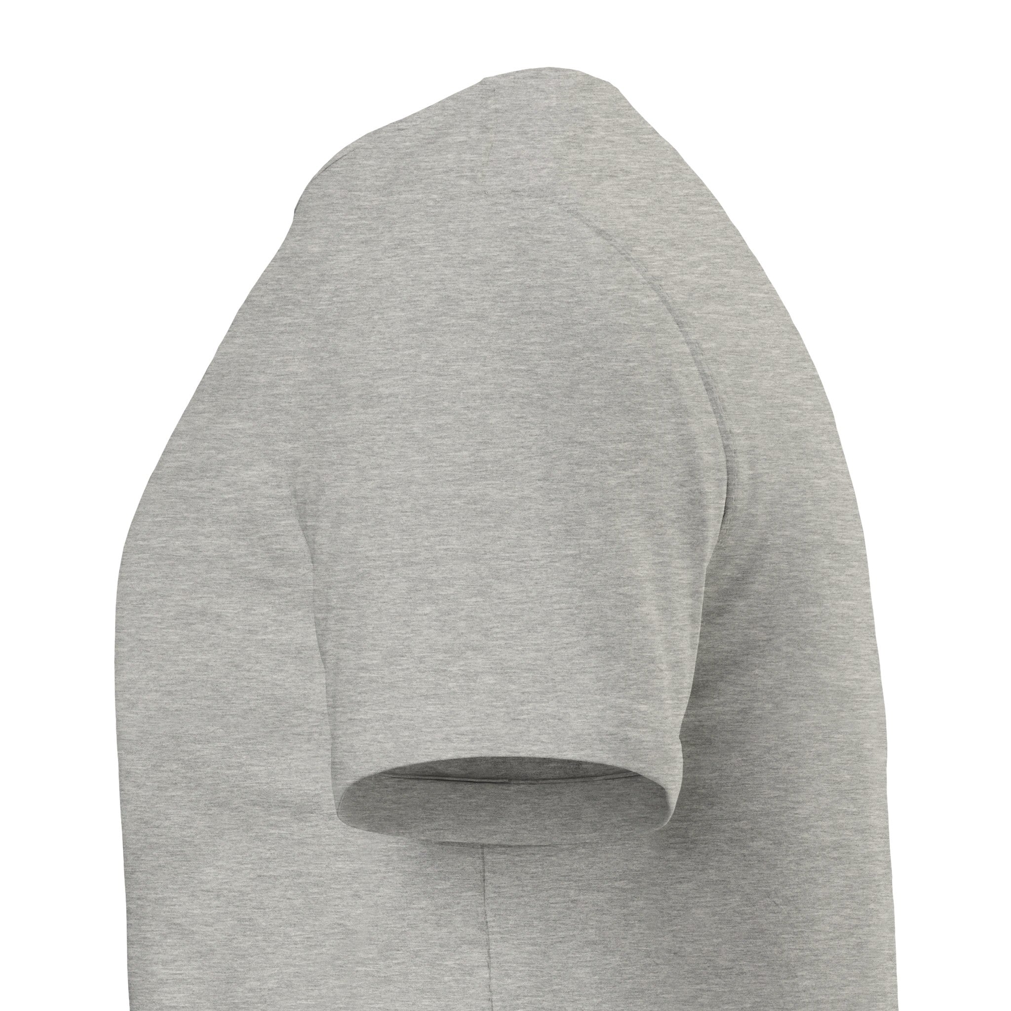 Urban Ash VMAZ Gray T-Shirt – Durable Cotton with Bold Black Logo - VMAZ